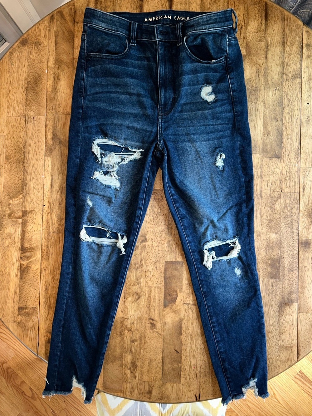 AE Distressed Highest Rise Jegging